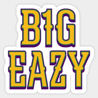 B1G EAZY - White/City Sticker